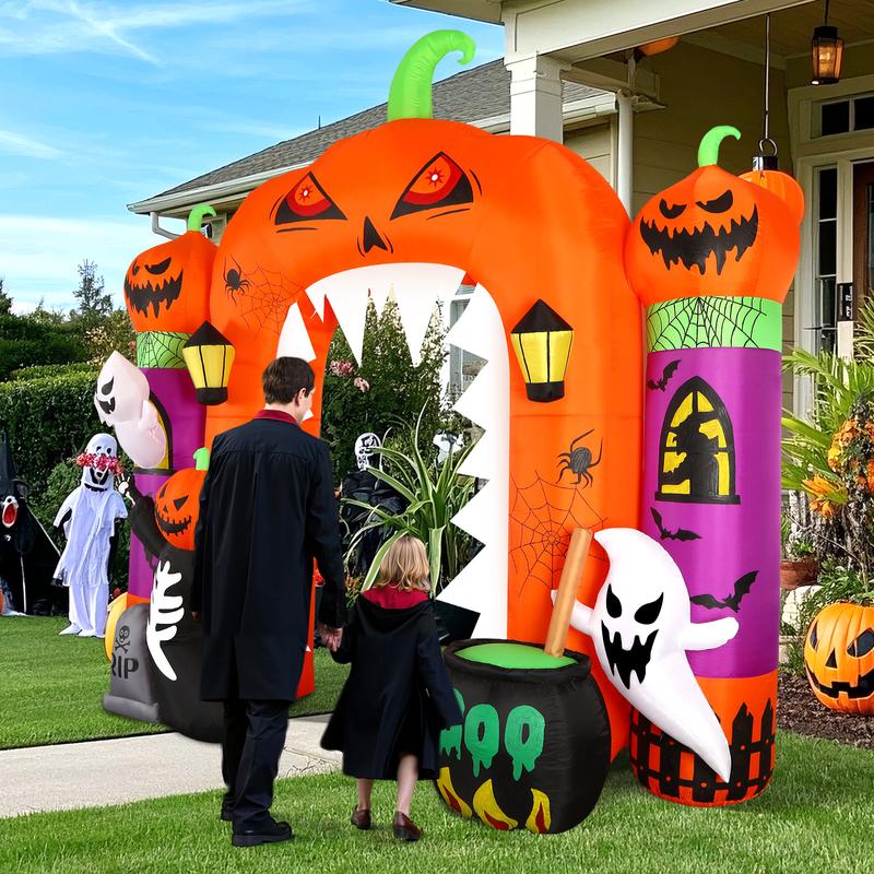 Giant LED Halloween Inflatable Pumpkin